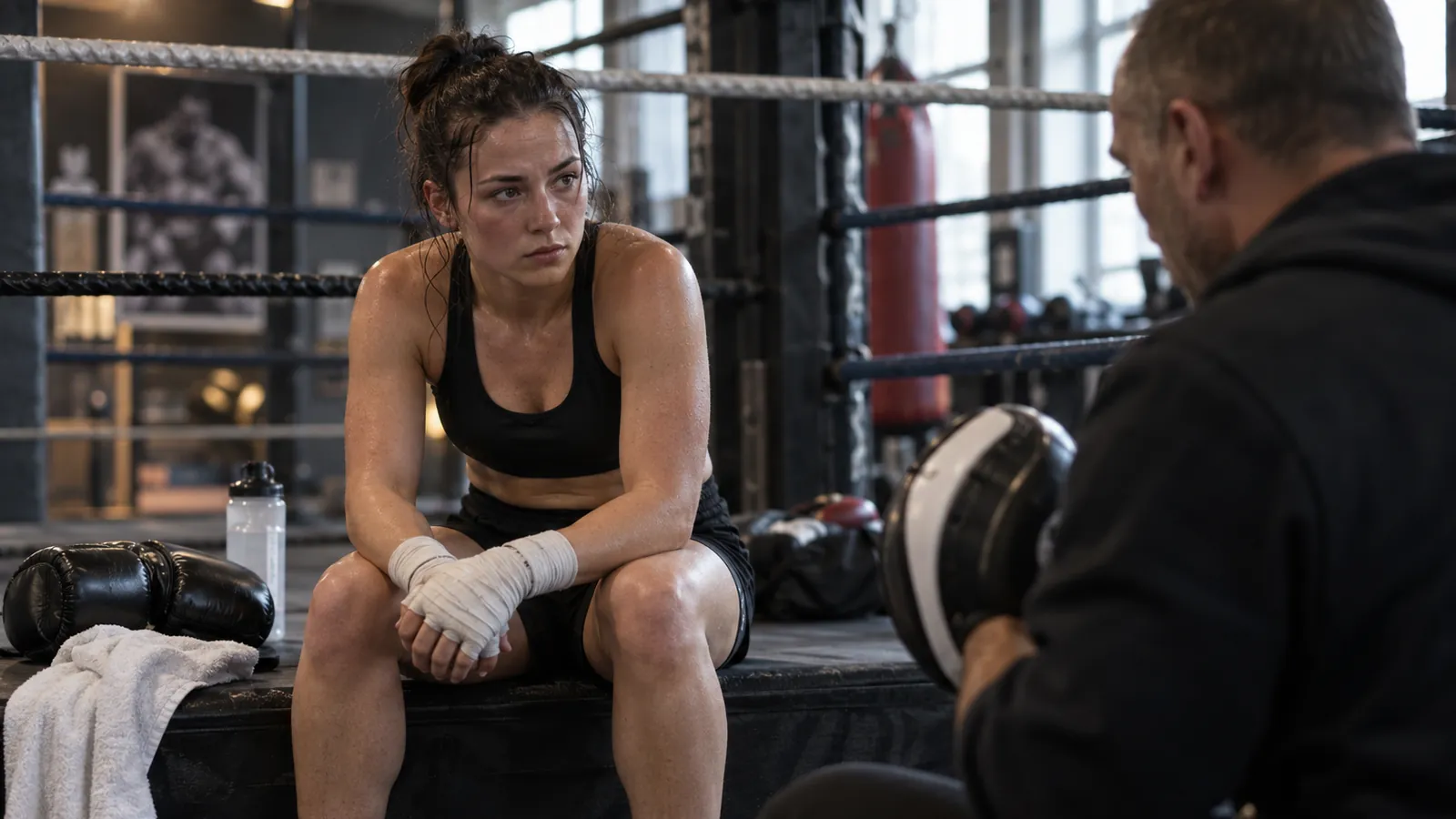 Article-specific boxing training image