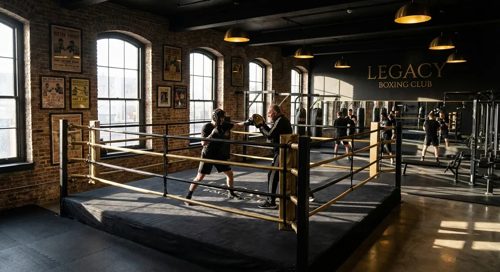 Youth training at Honour and Glory Boxing Club