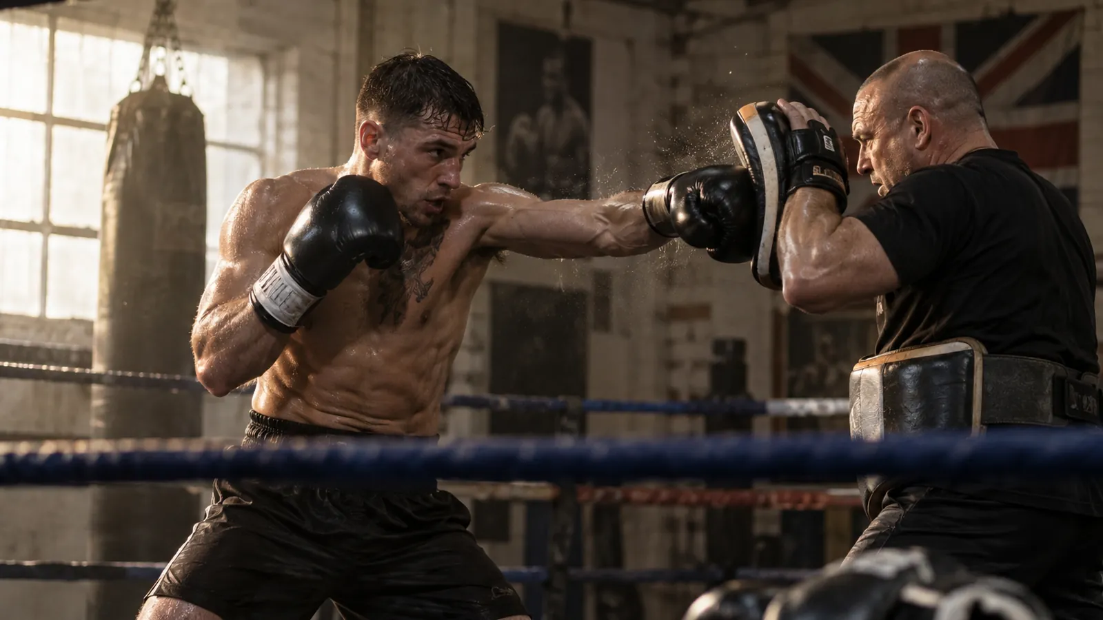 Article-specific boxing training image