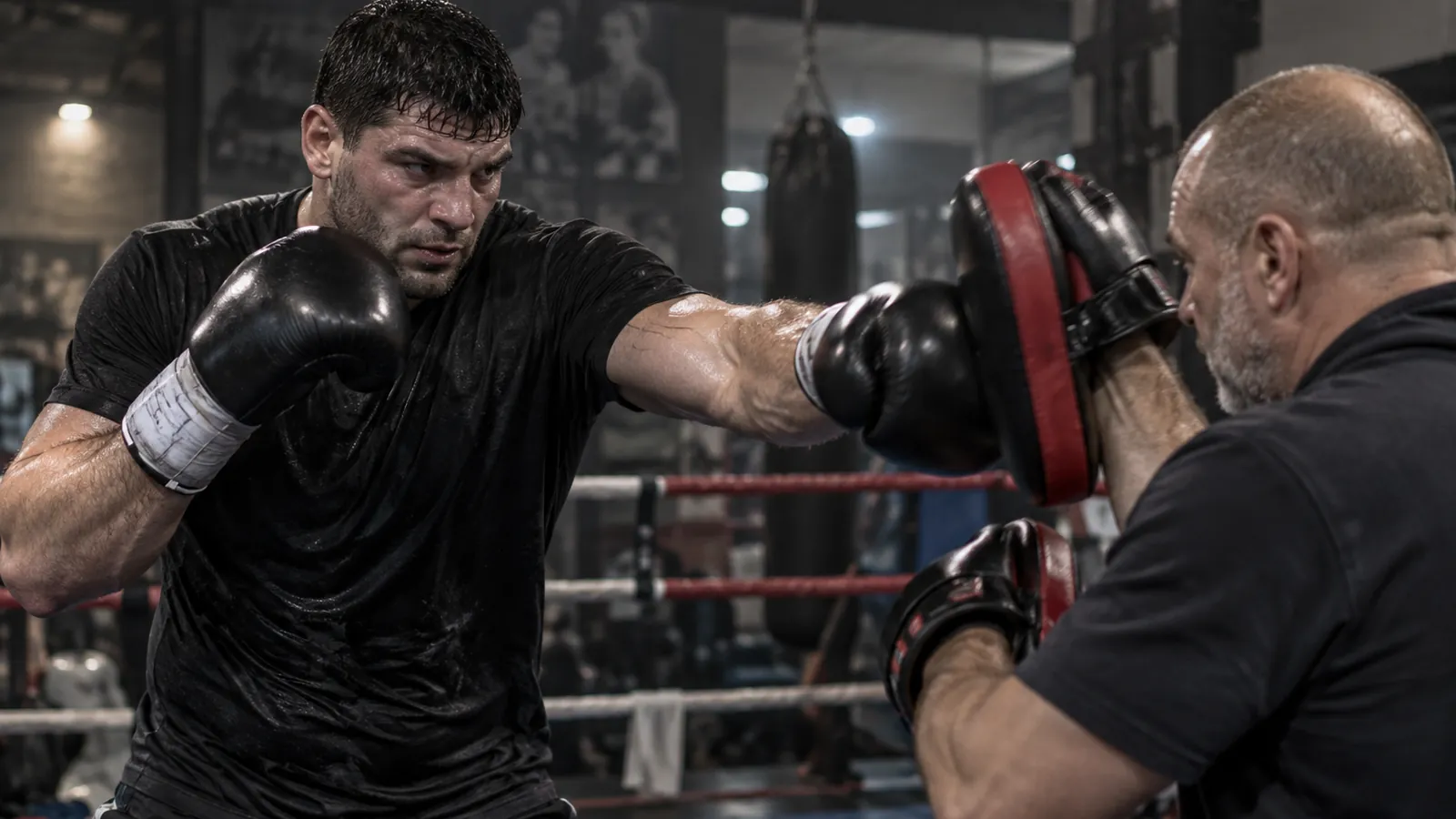 Article-specific boxing training image