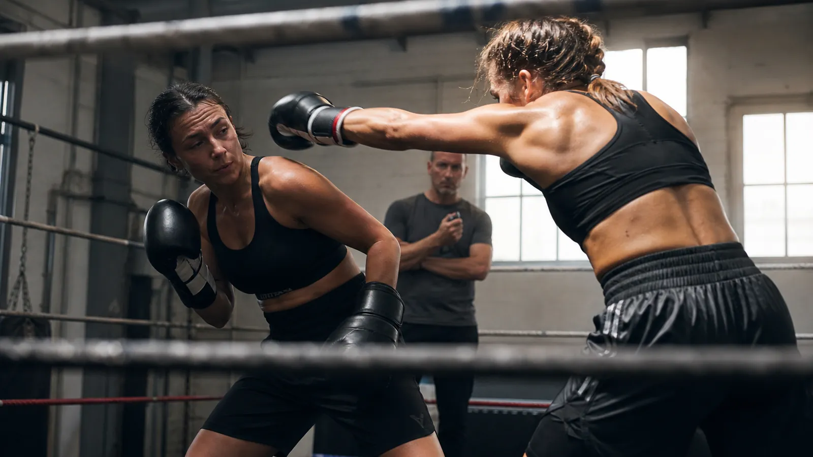 Article-specific boxing training image