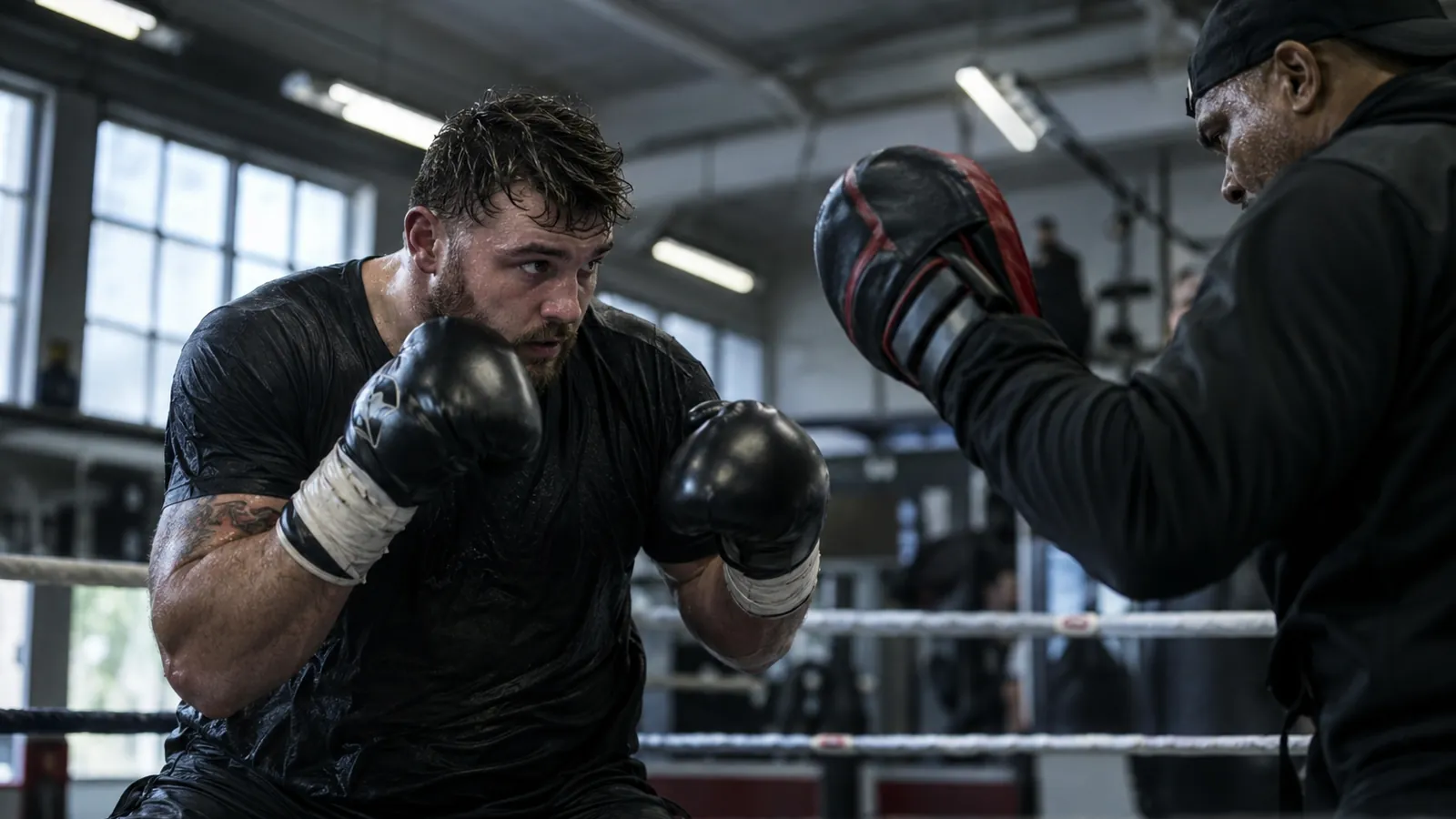 Article-specific boxing training image