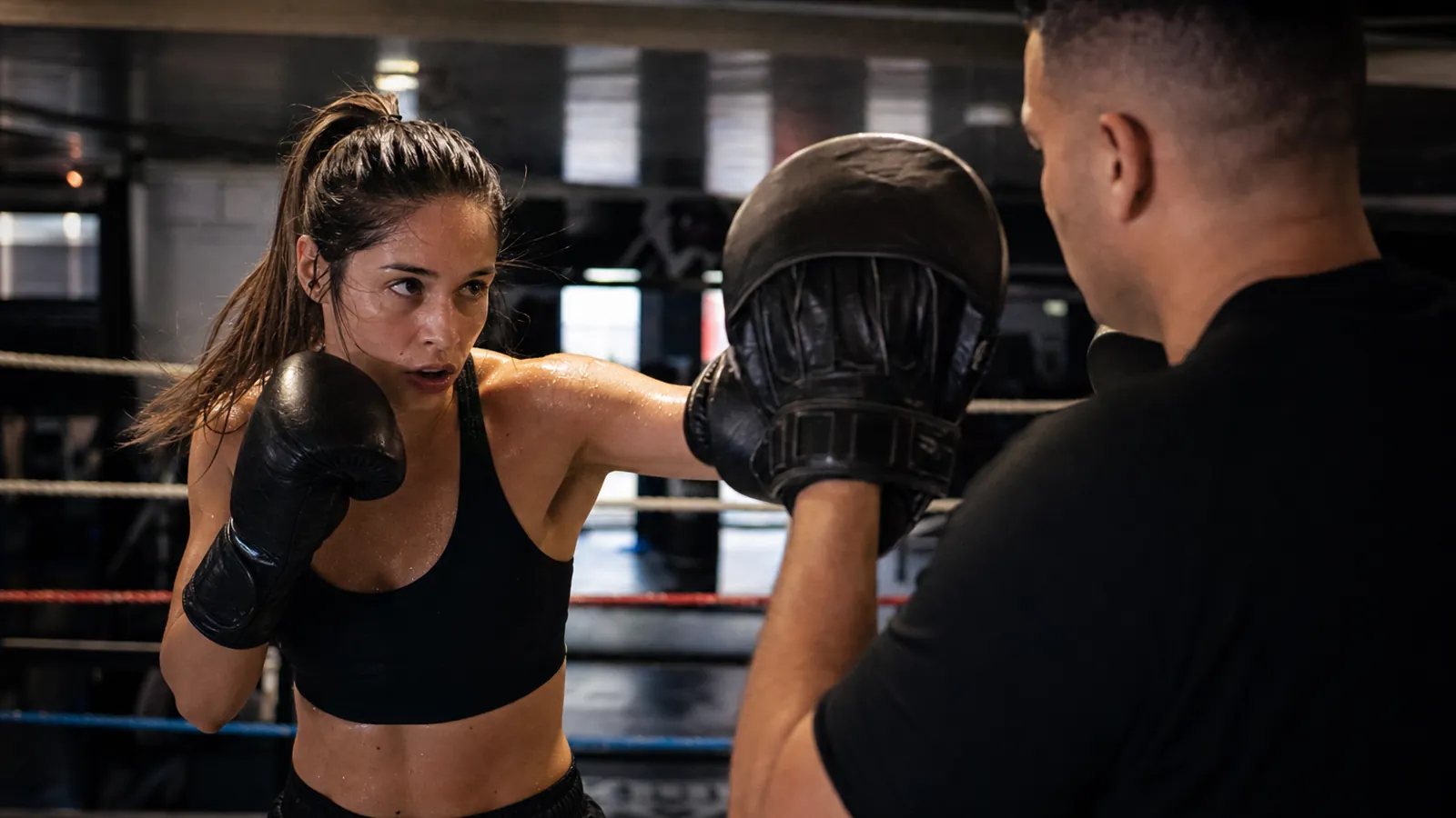 Article-specific boxing training scene for this guide