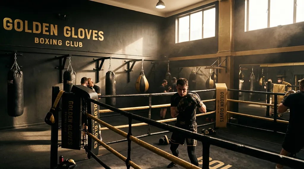 Junior boxing coaching at H&G