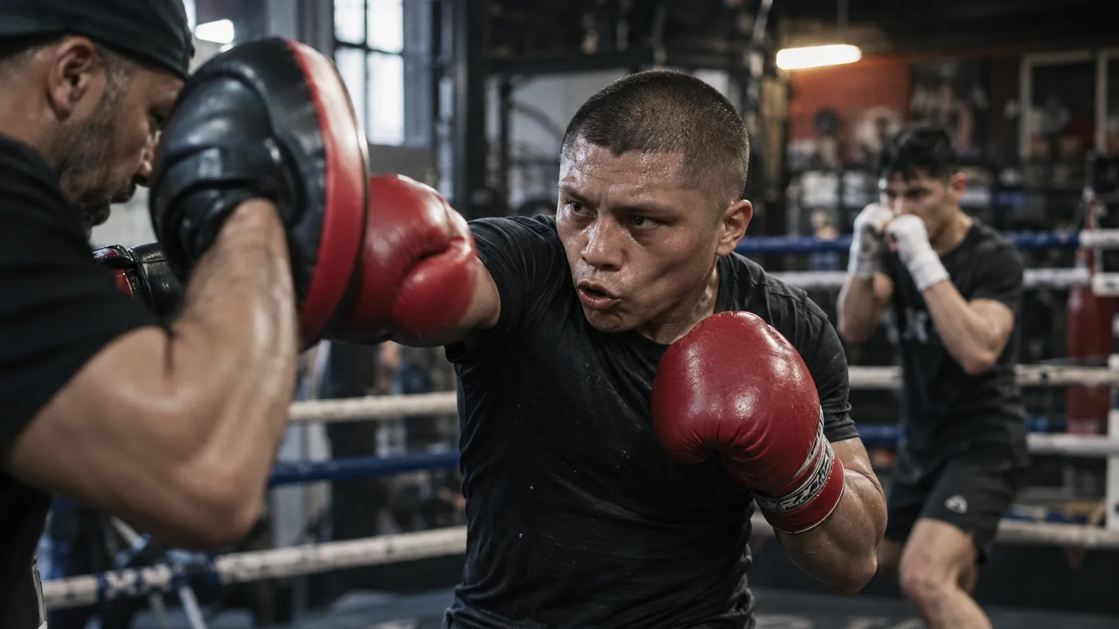 Article-specific boxing training image