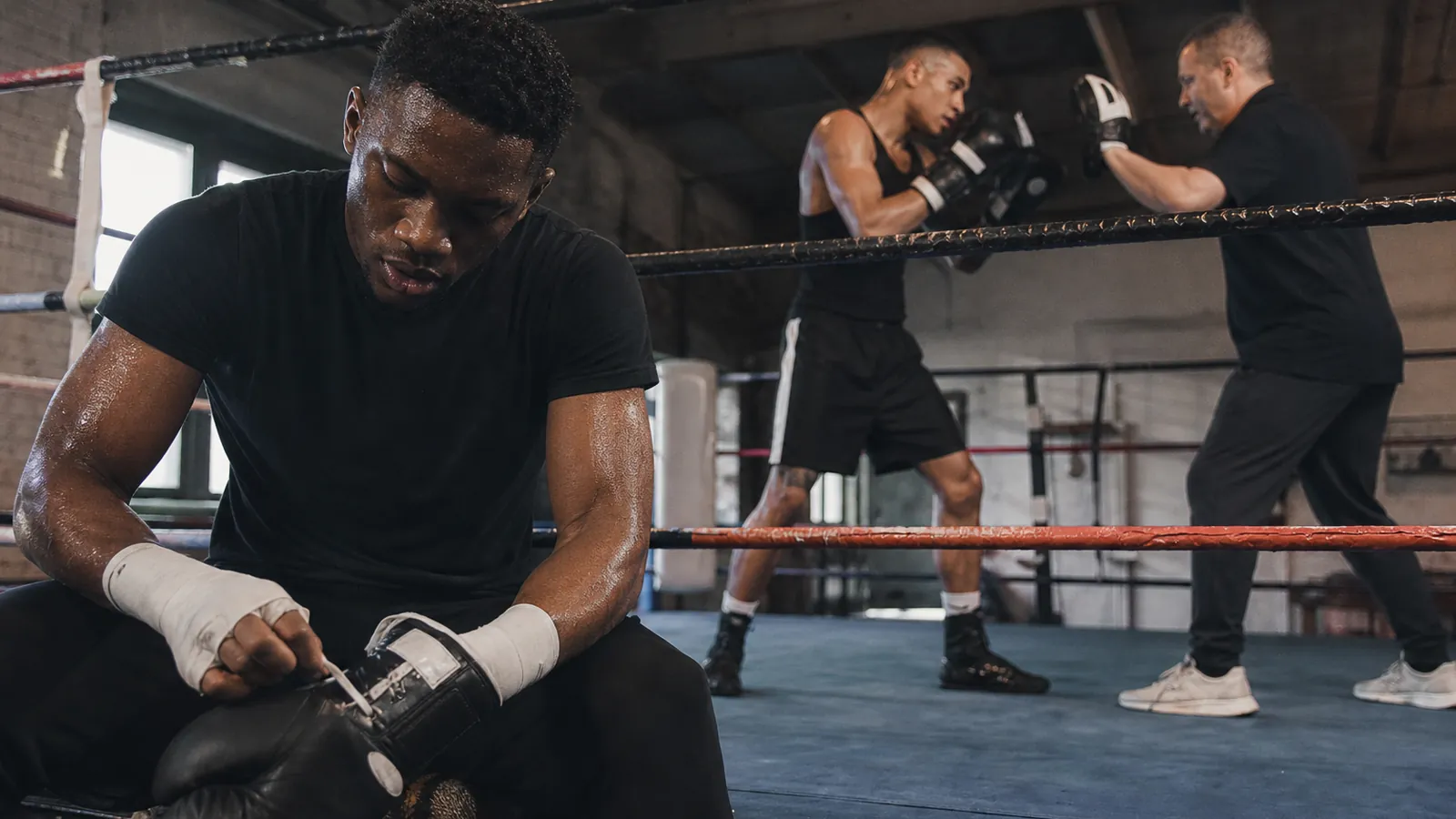 Article-specific boxing training image