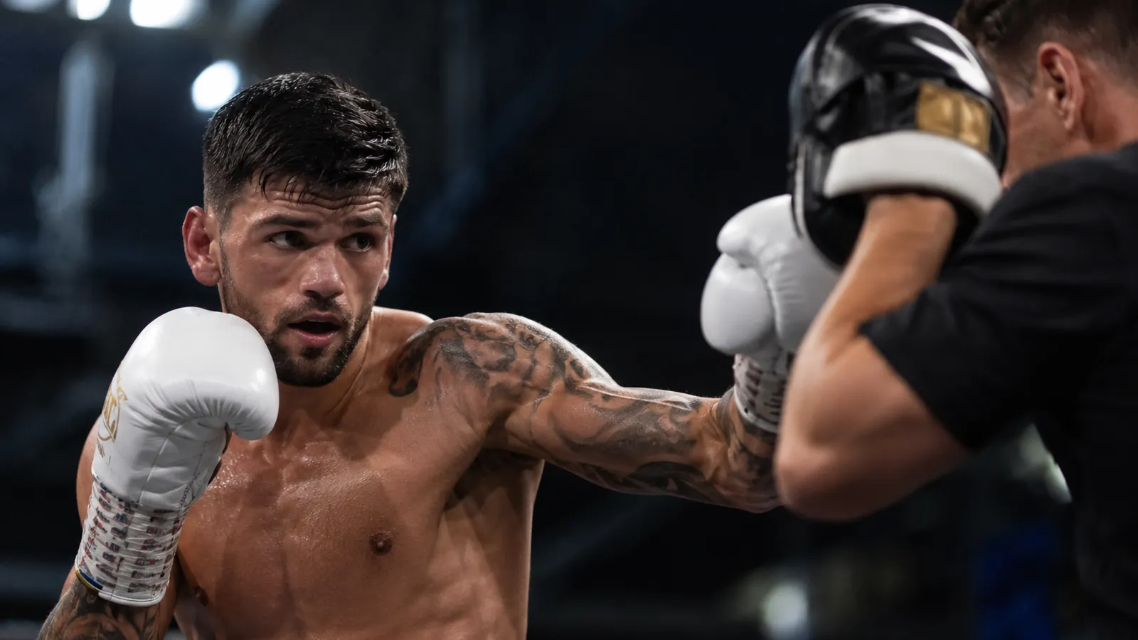 Article-specific boxing training image