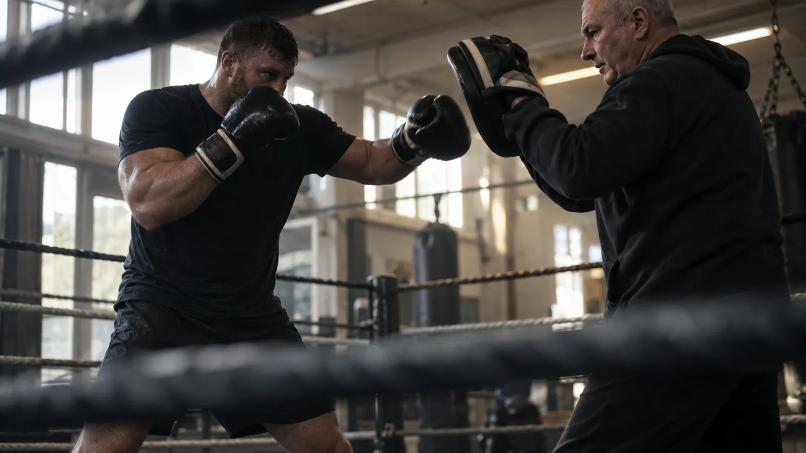 Article-specific boxing training image