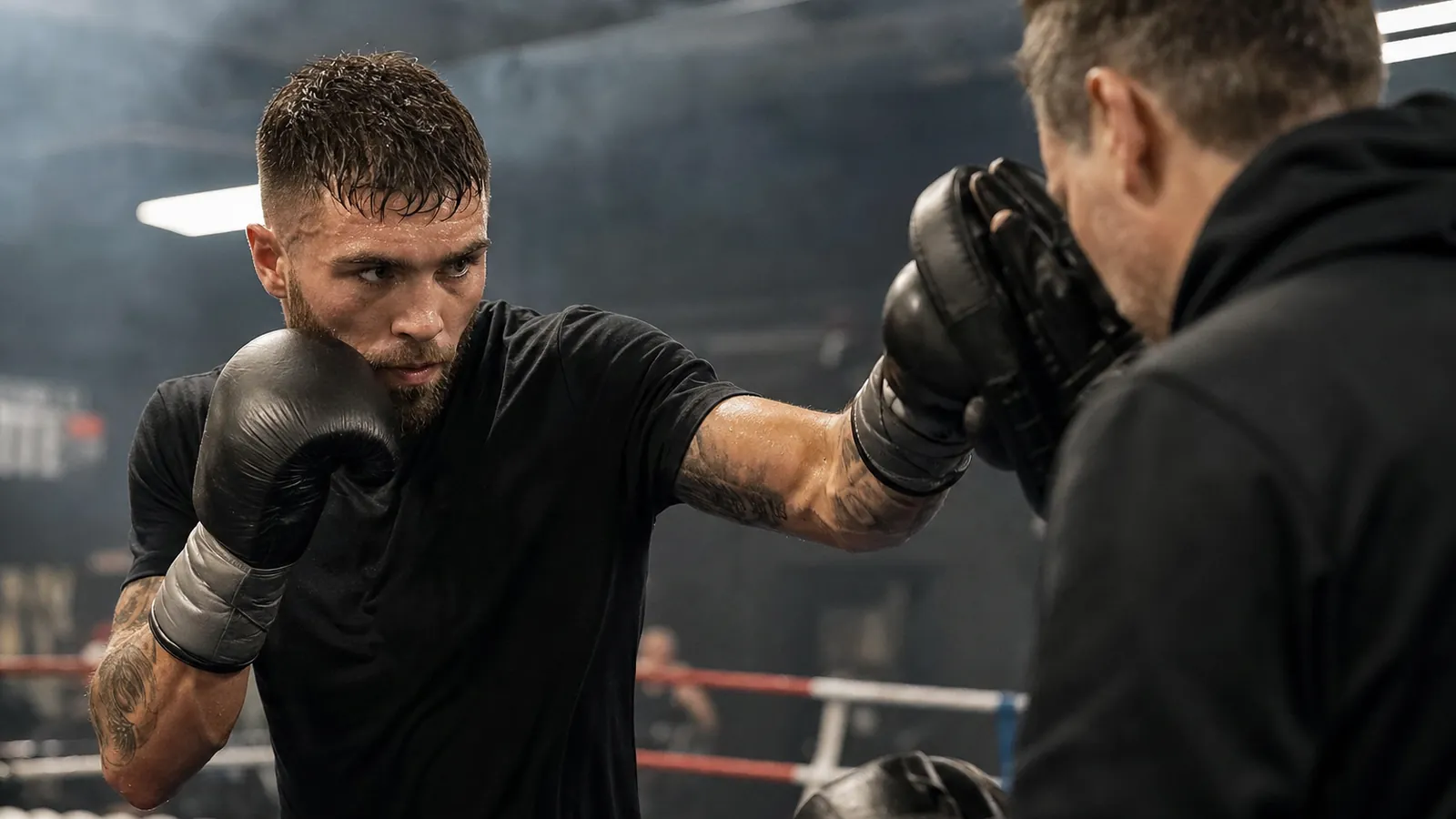 Article-specific boxing training image