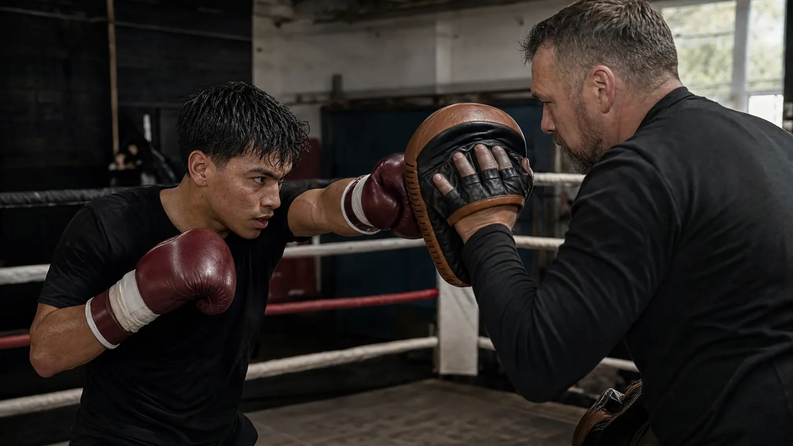 Article-specific boxing training image