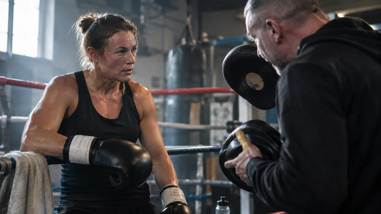 Article-specific boxing training image