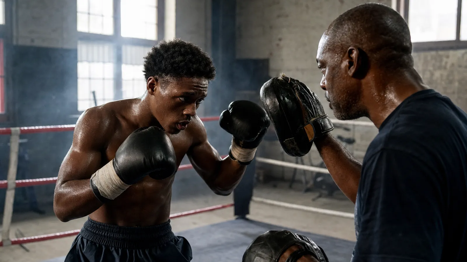 Article-specific boxing training image