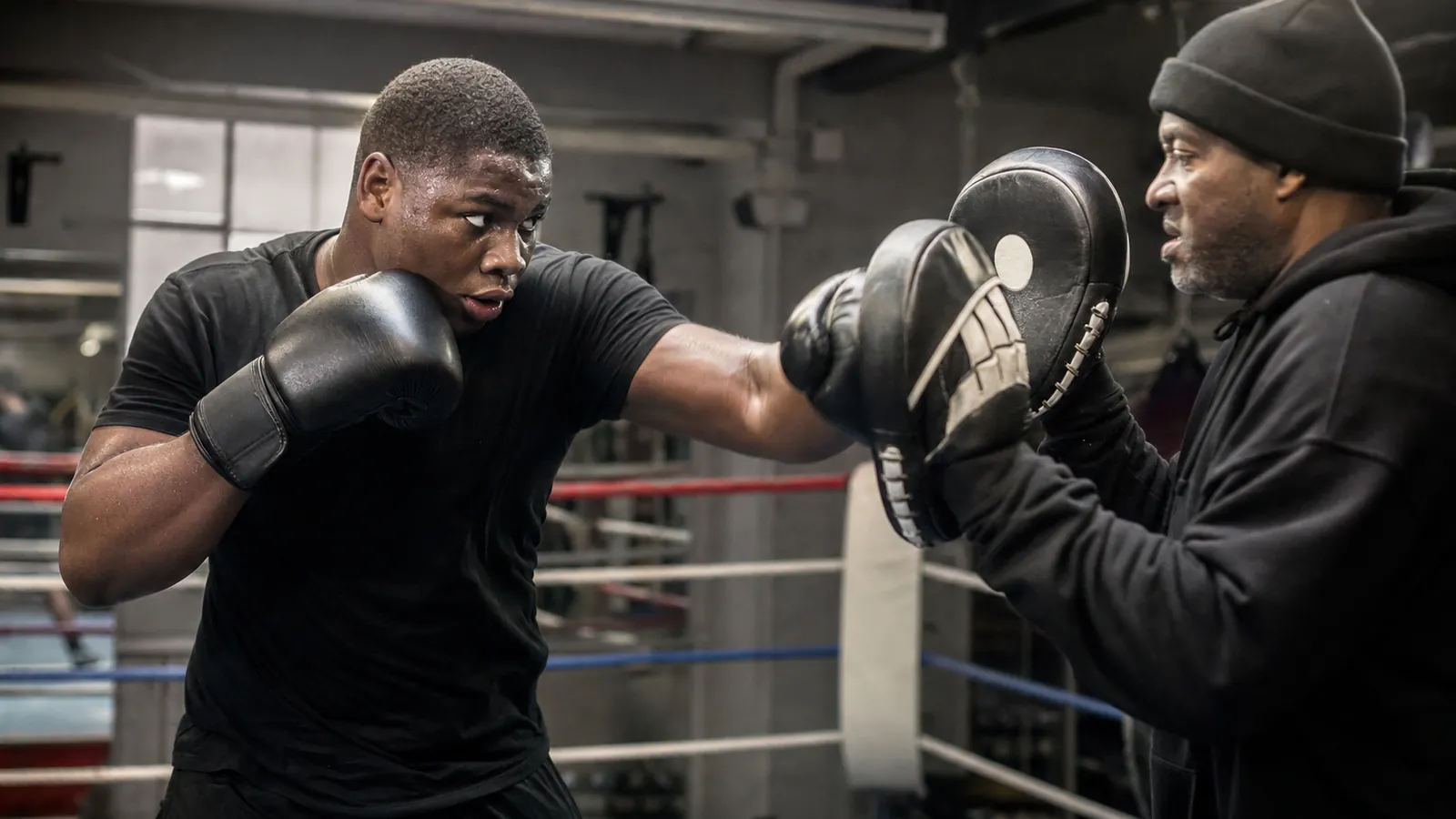 Article-specific boxing training image