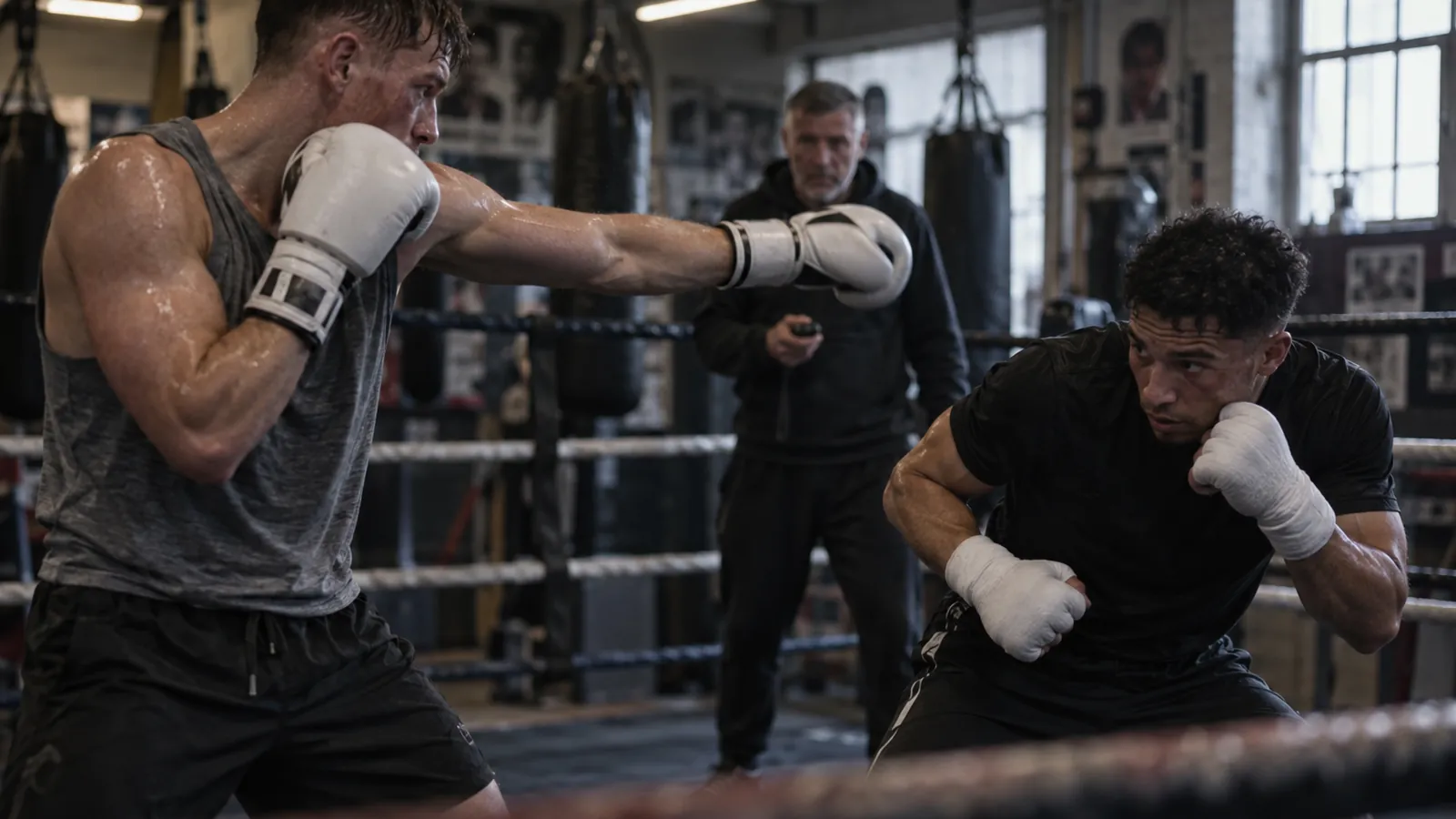 Article-specific boxing training image