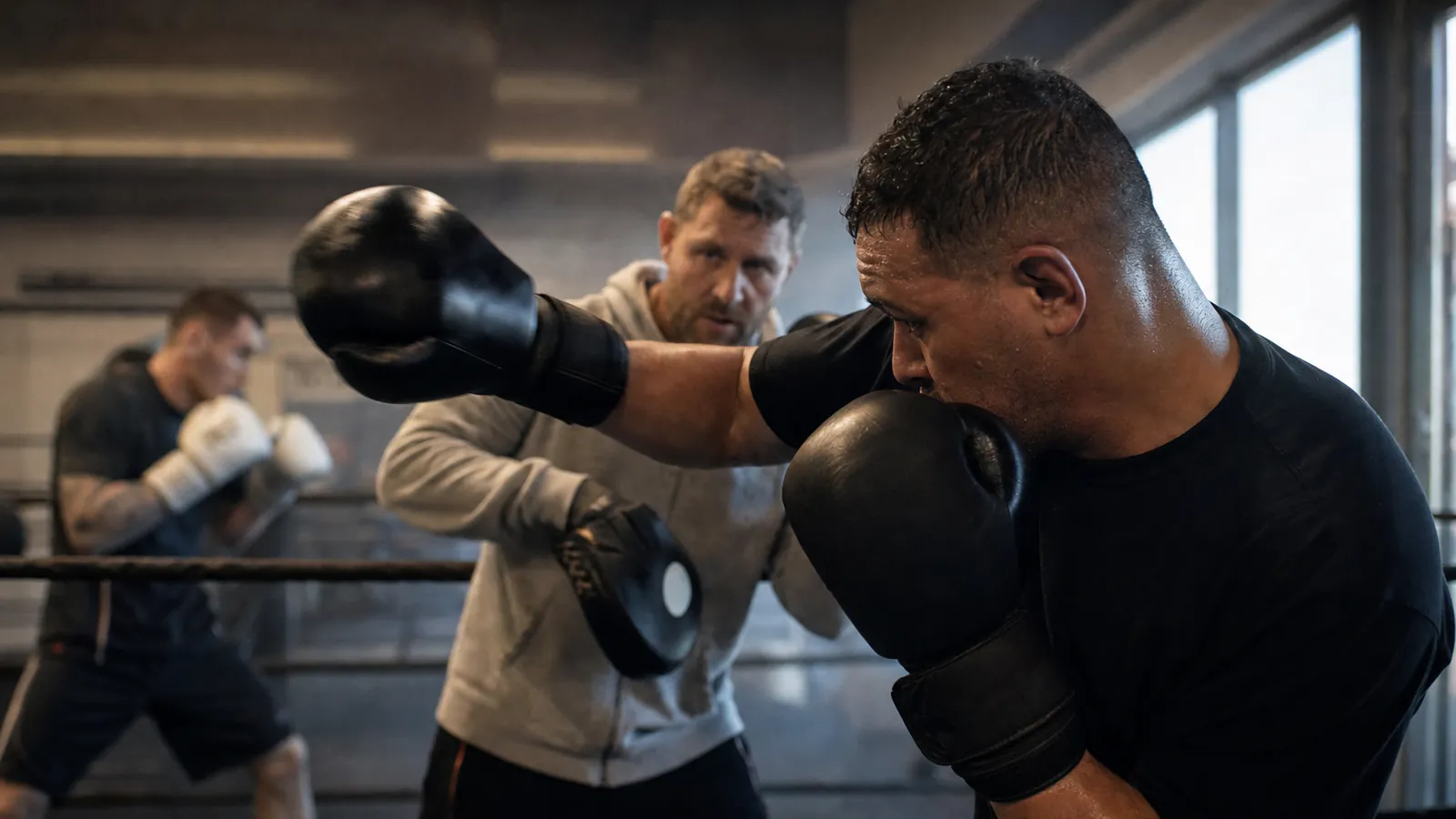 Article-specific boxing training image