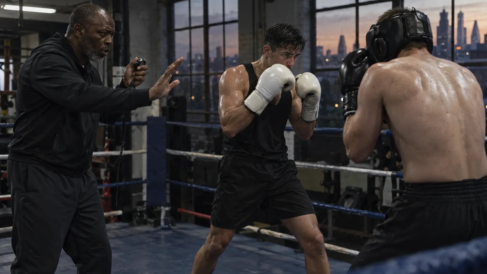 Article-specific boxing training image