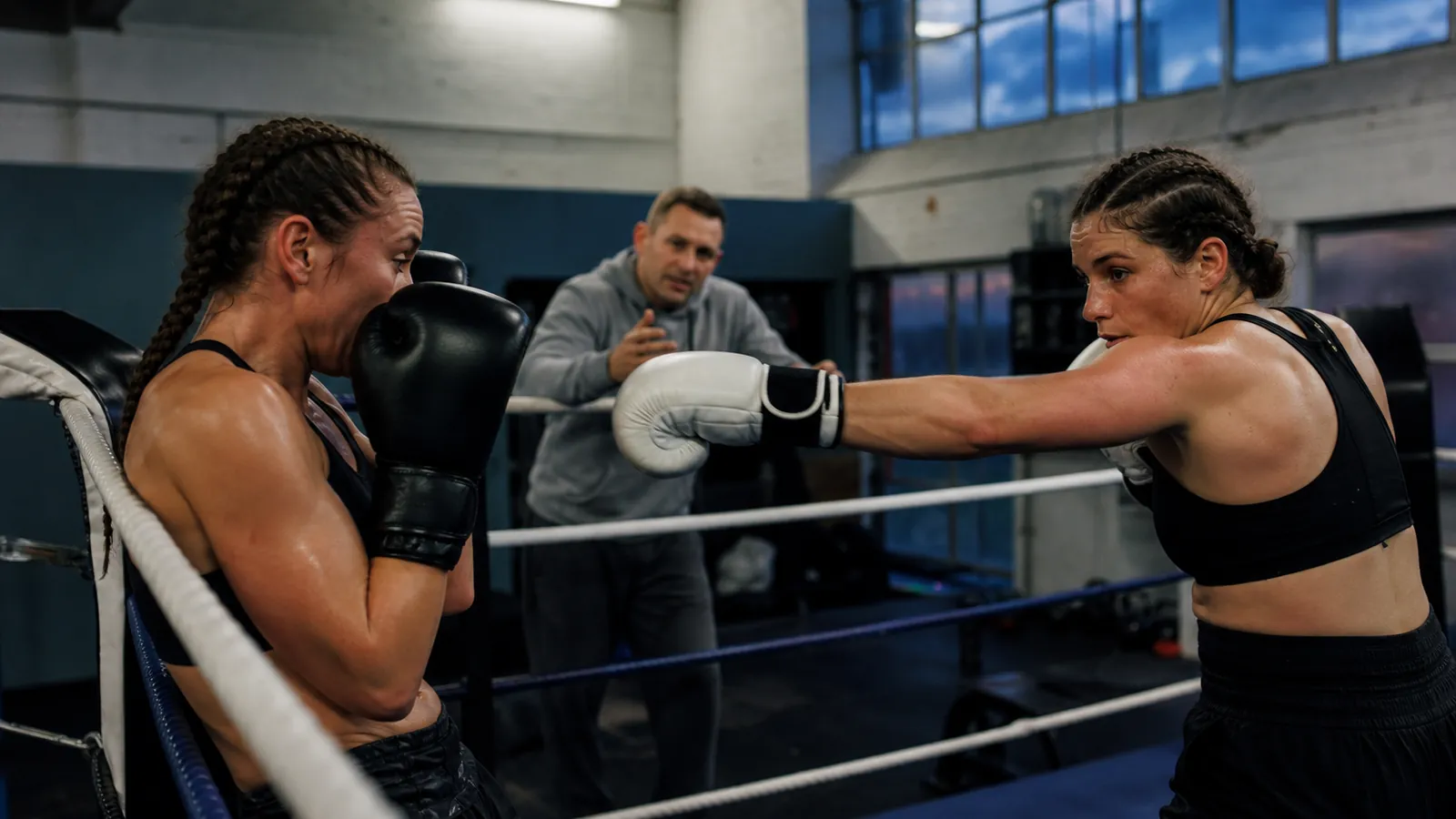 Article-specific boxing training image