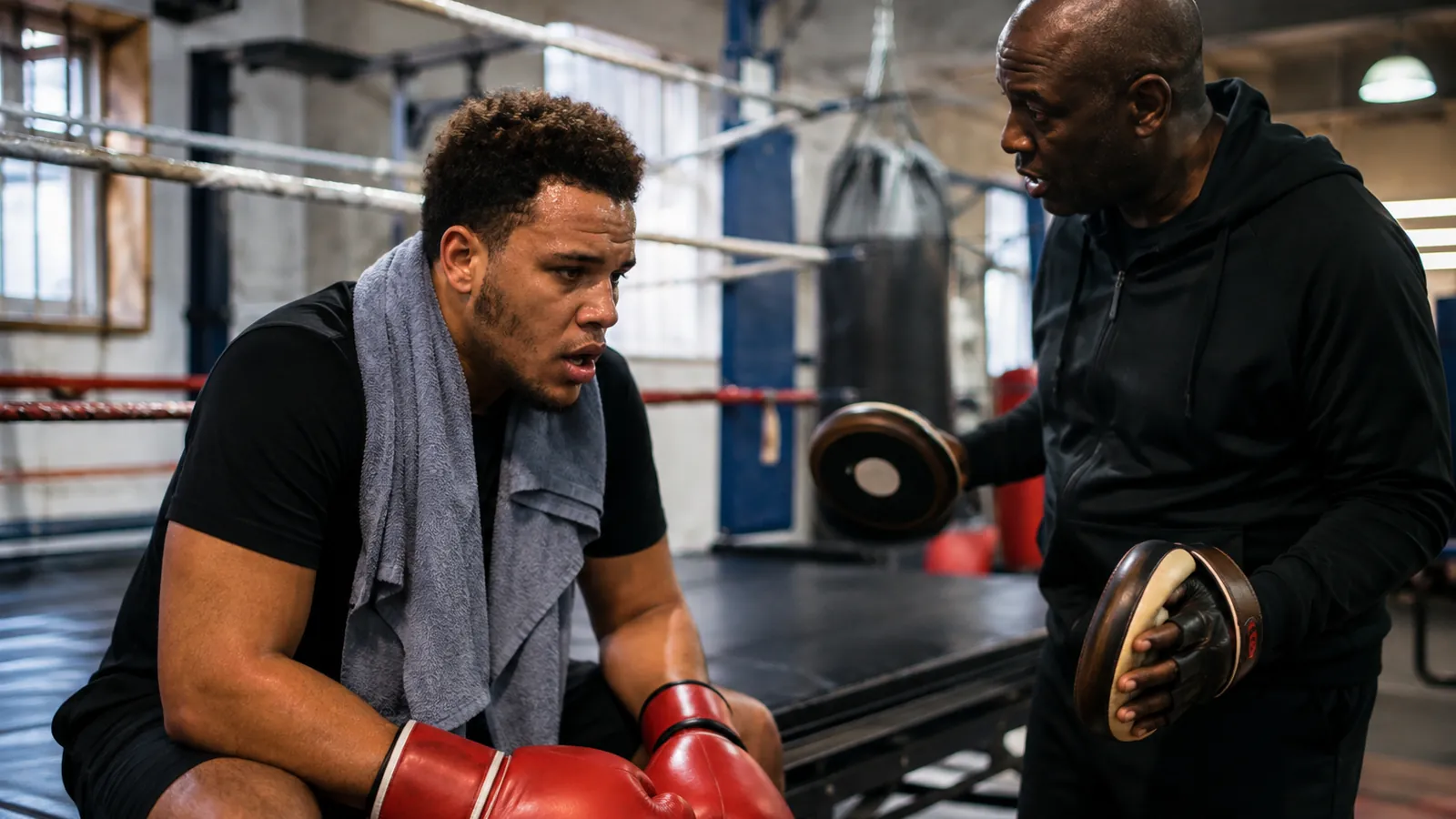 Article-specific boxing training image