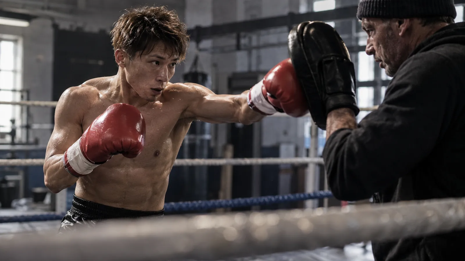 Article-specific boxing training image
