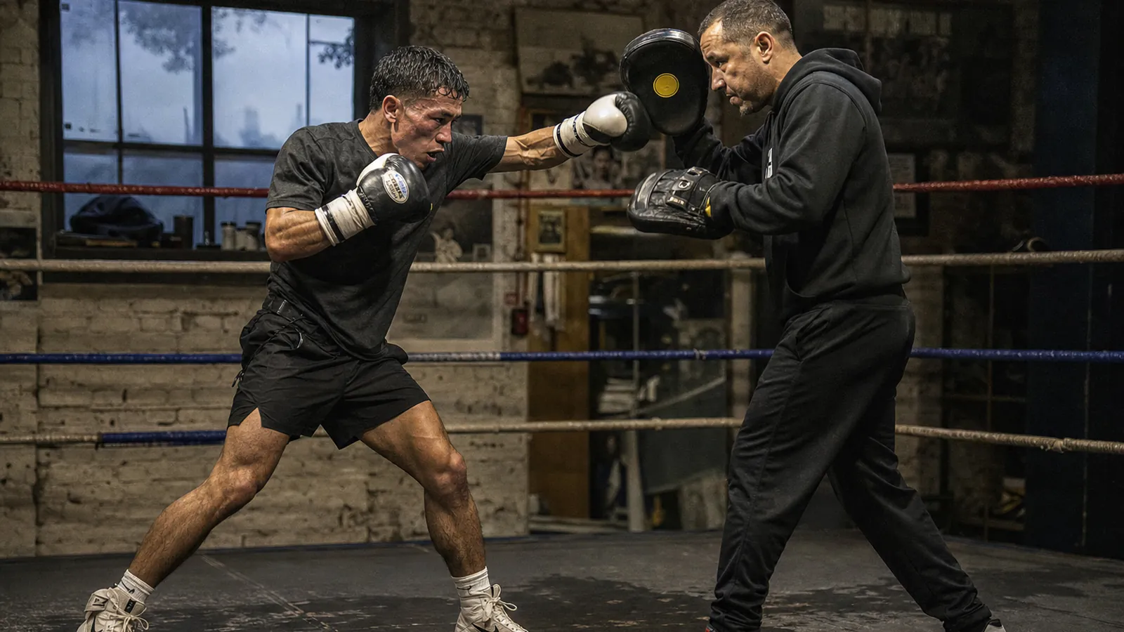 Article-specific boxing training image