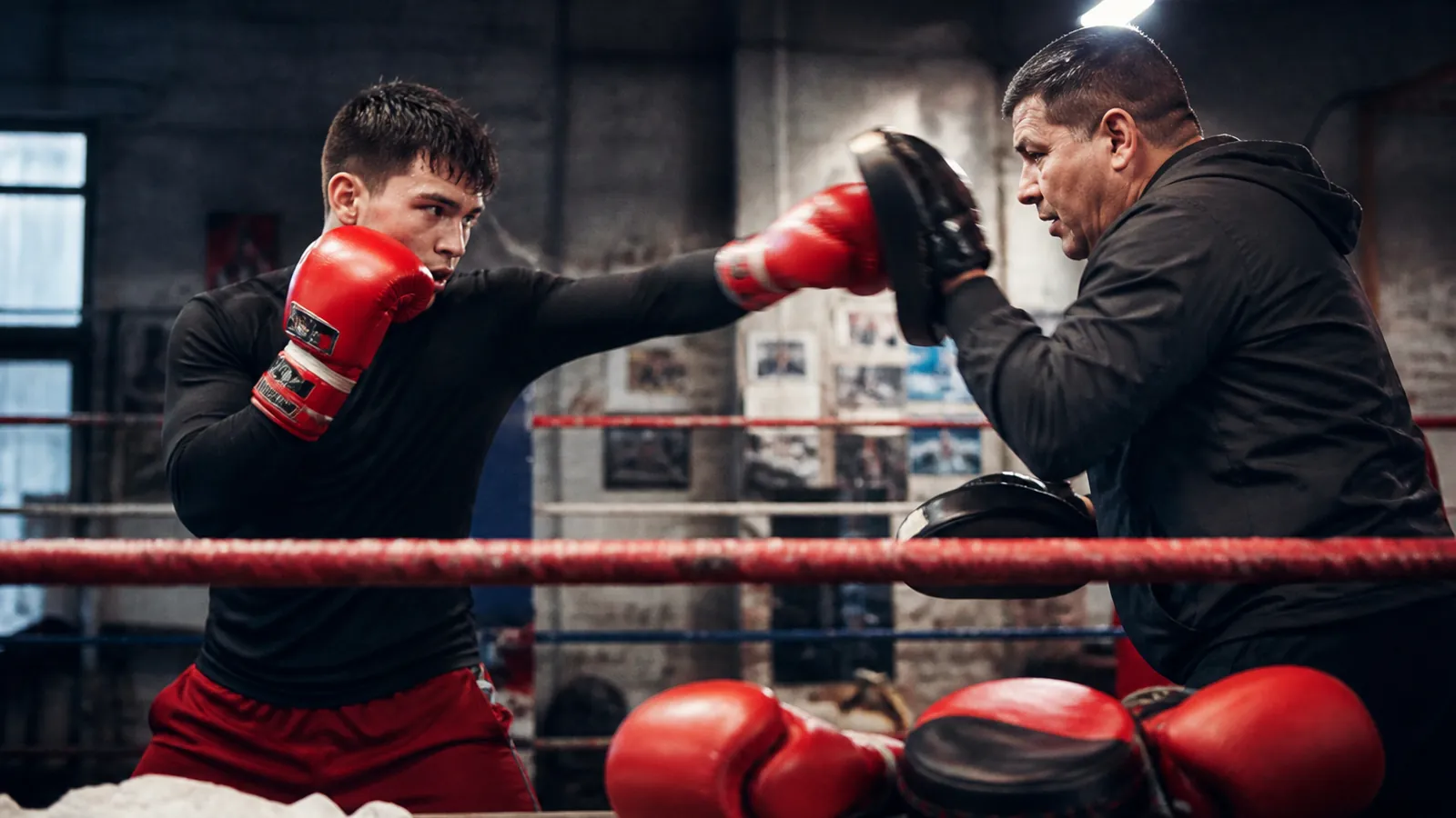 Article-specific boxing training image