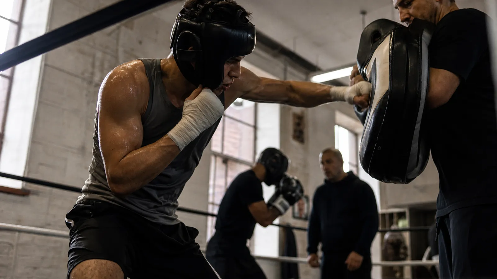 Article-specific boxing preparation image