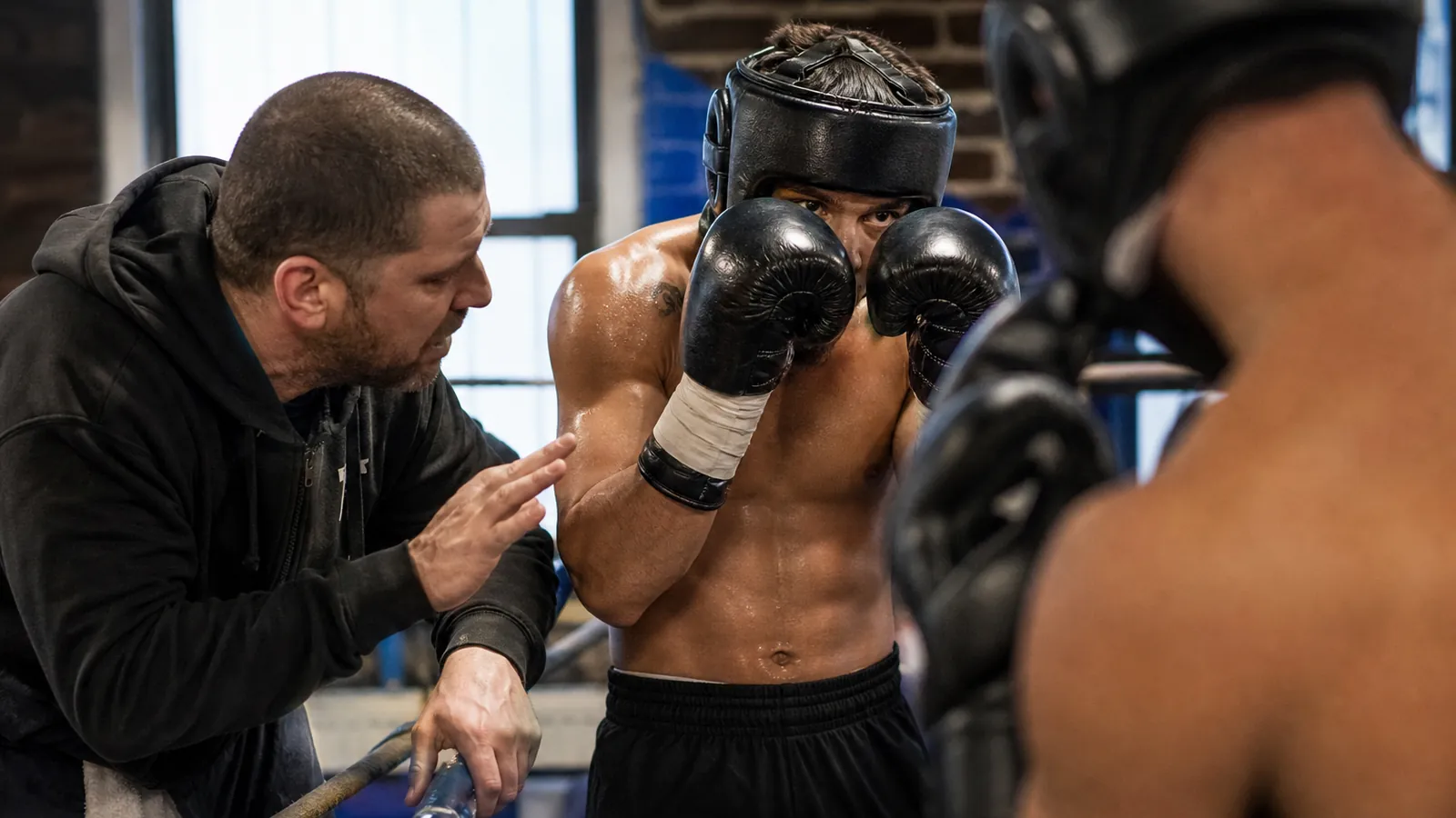 Article-specific boxing training image