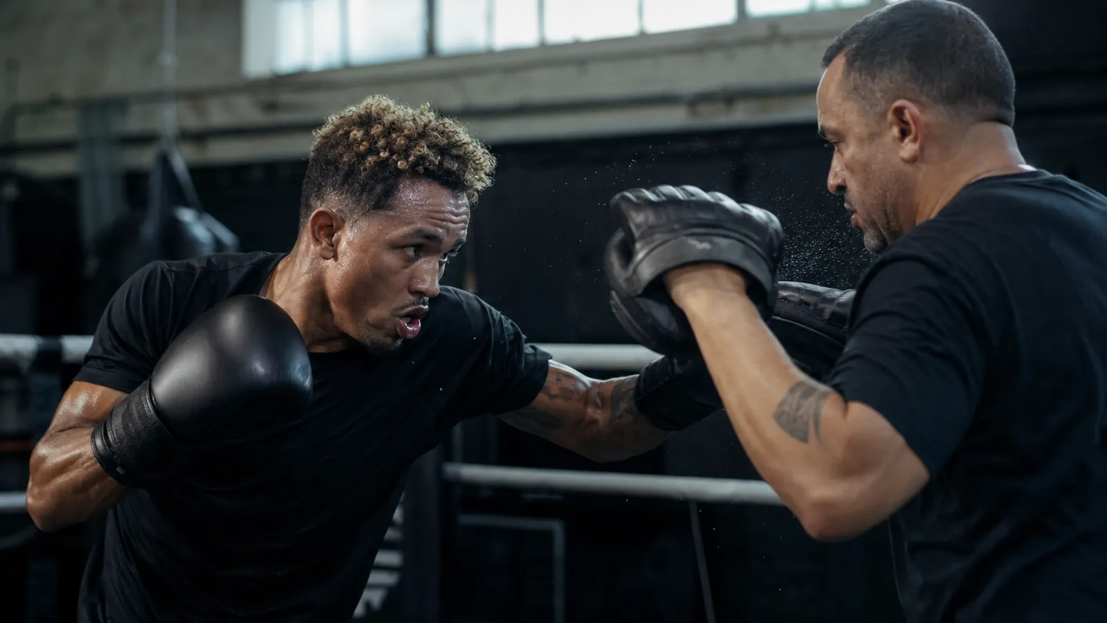 Article-specific boxing training image