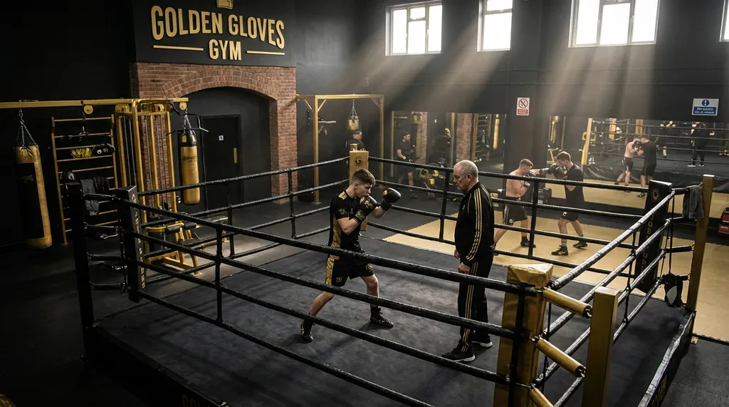 Youth training at Honour and Glory Boxing Club