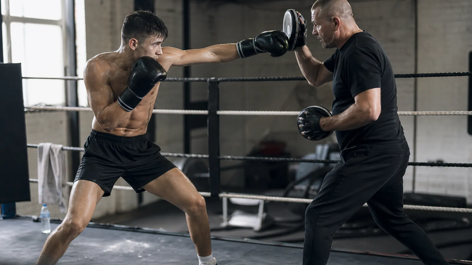 Article-specific boxing training image