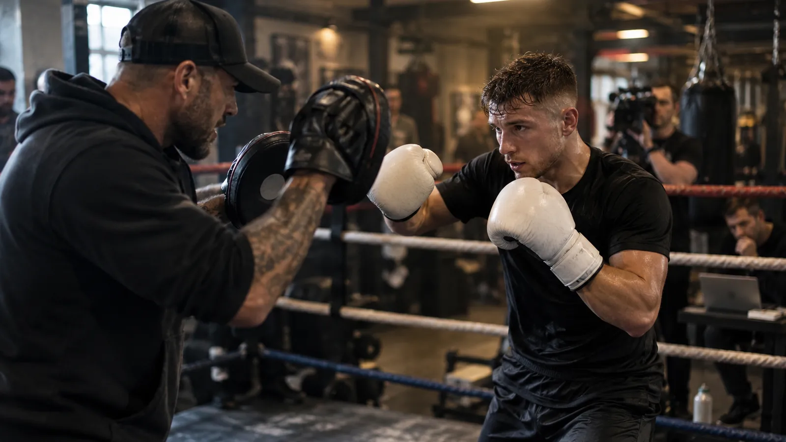 Article-specific boxing training image