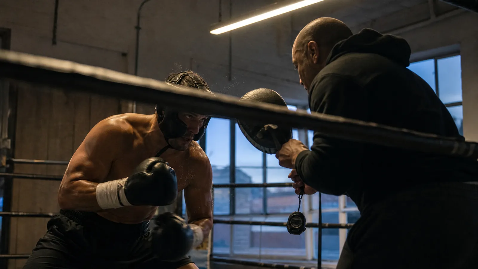 Article-specific boxing training image