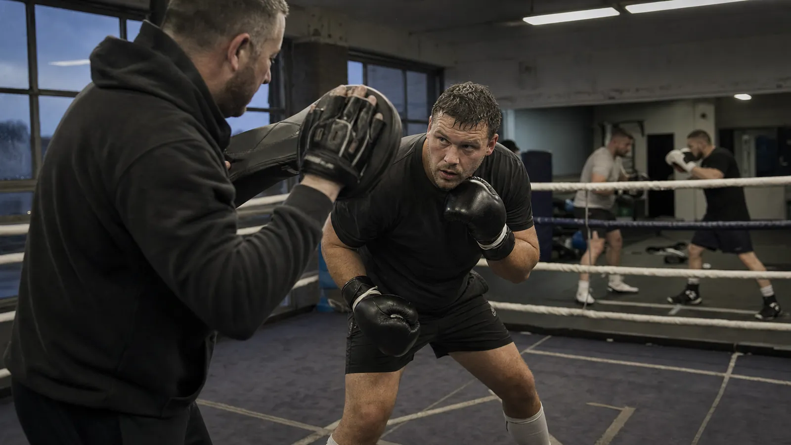 Article-specific boxing training image