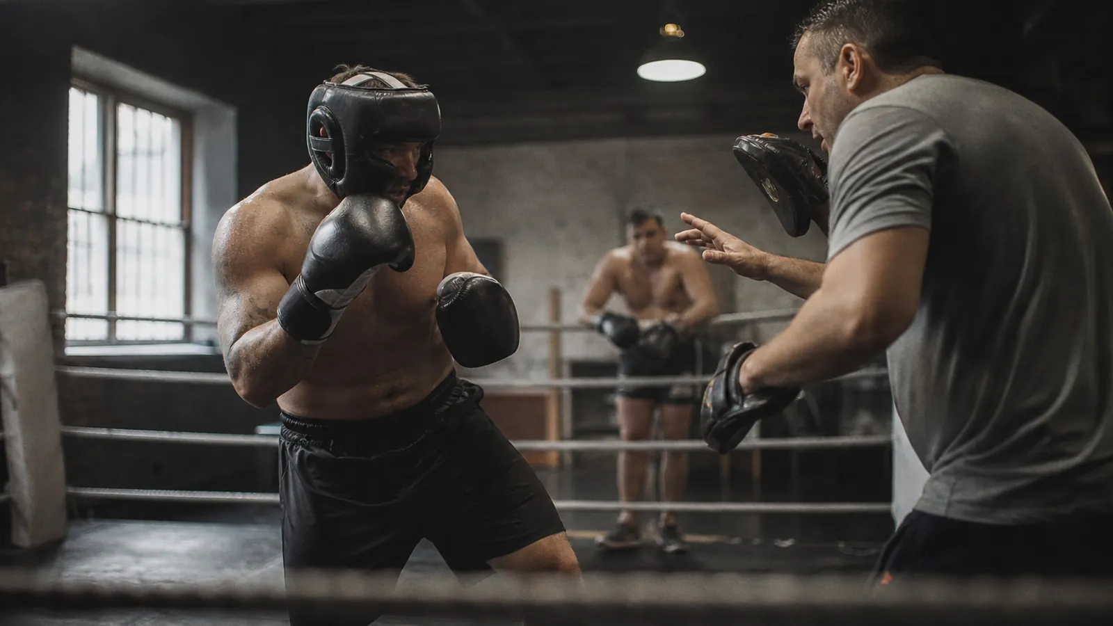Article-specific boxing training image