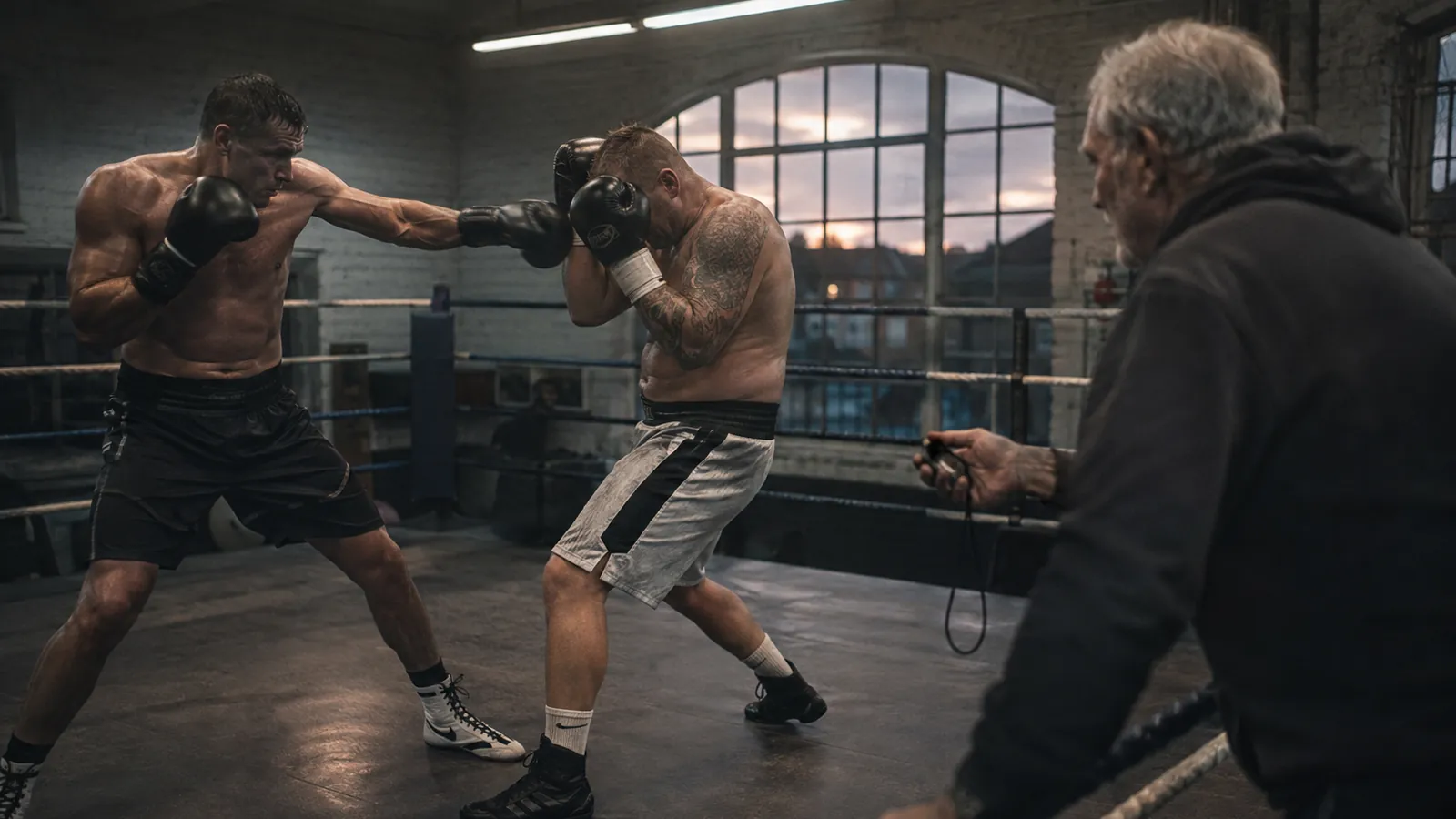 Article-specific boxing training image