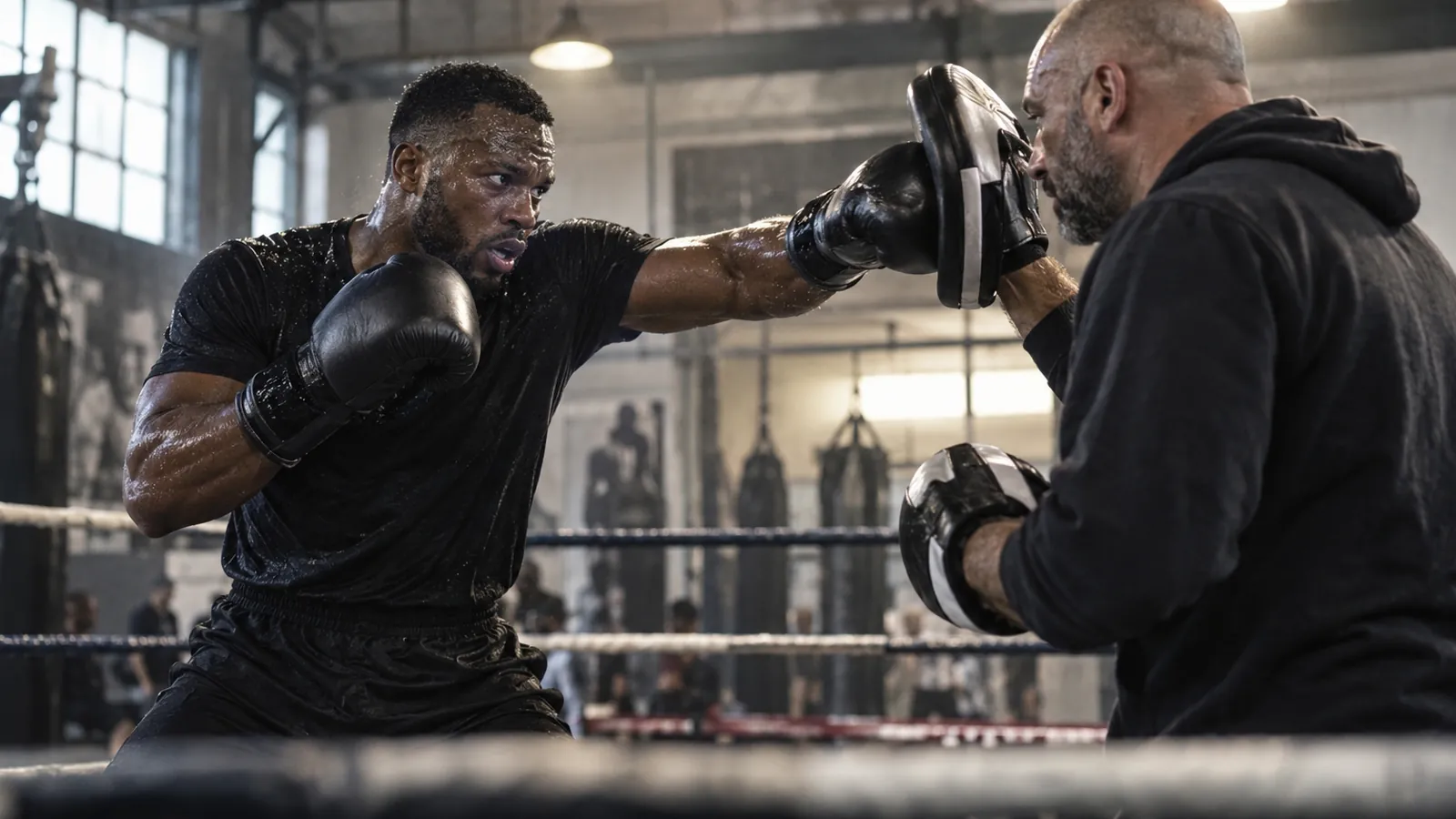 Article-specific boxing training image