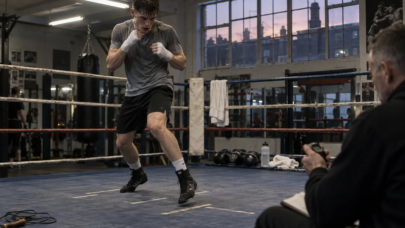 Article-specific boxing preparation image