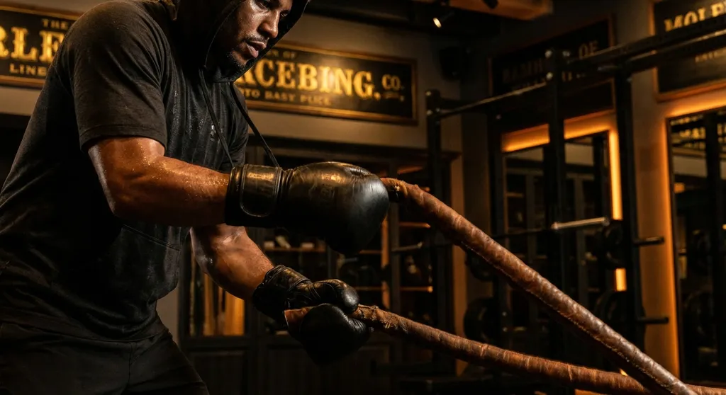 Amateur boxers gathered for a competition