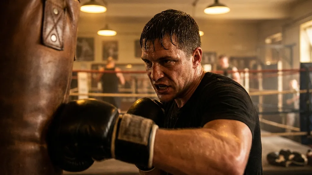 Chisora landing an uppercut