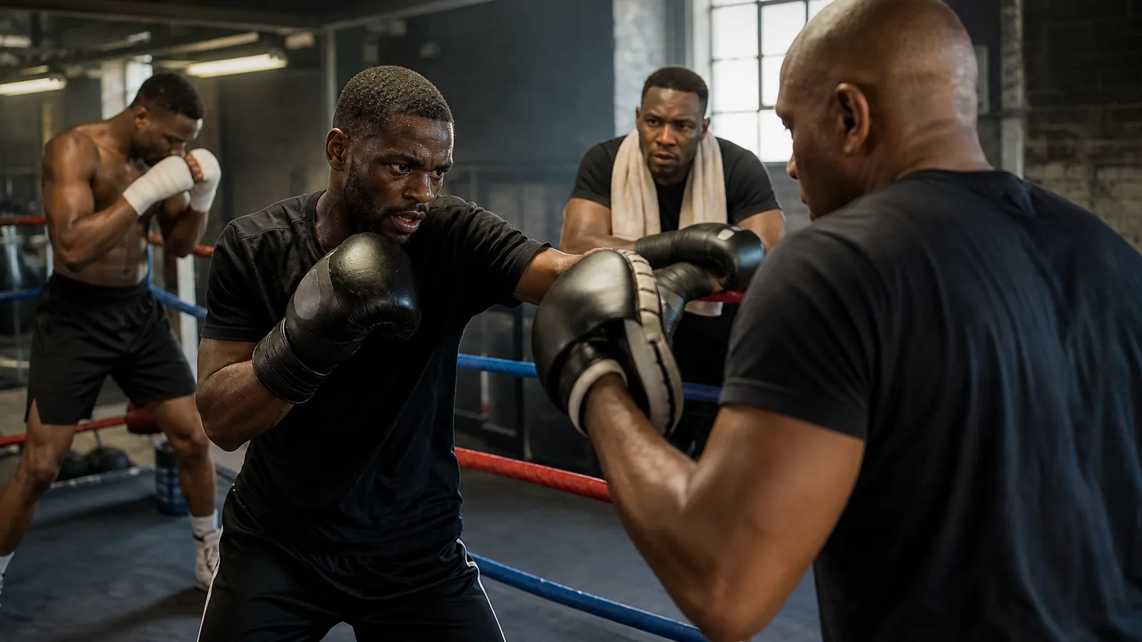 Article-specific boxing training image