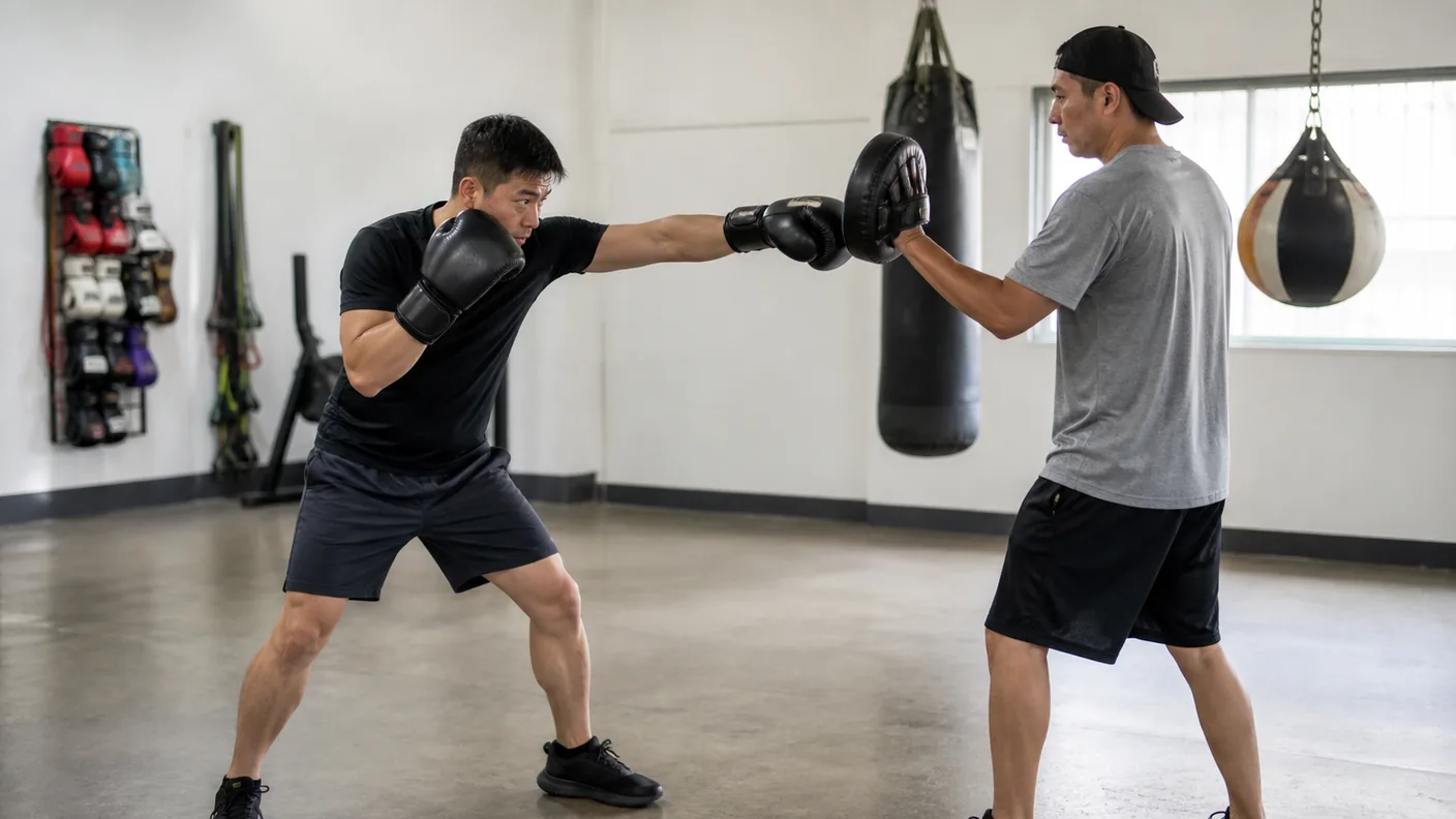 Jab-Duck Drill: Stay Low Without Folding