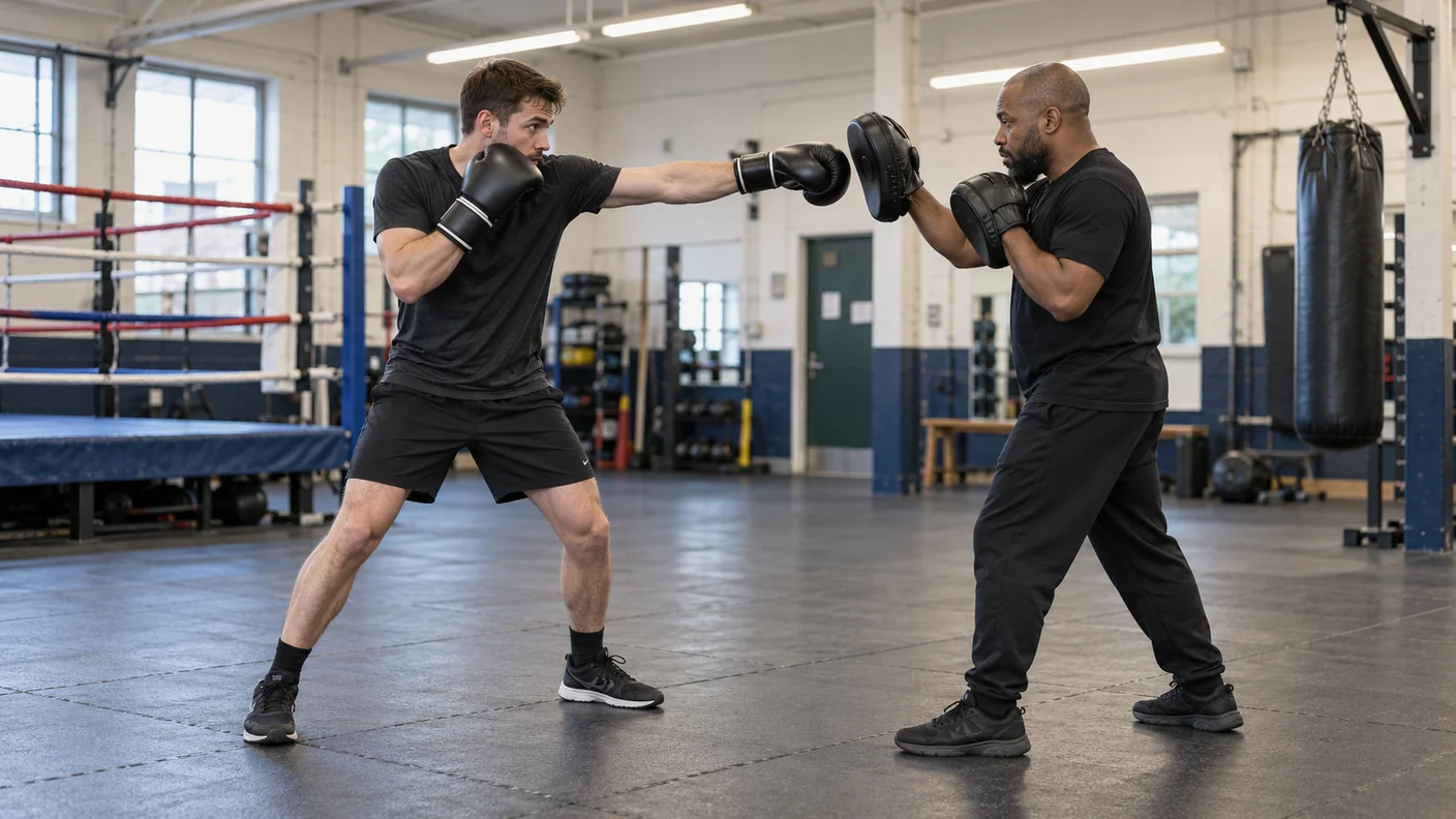 Jab to Rear Hook: A Boxing Range Drill
