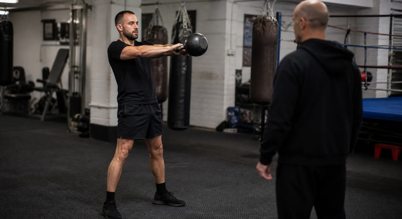 Kettlebell Swings for Boxing: Hip Drive First