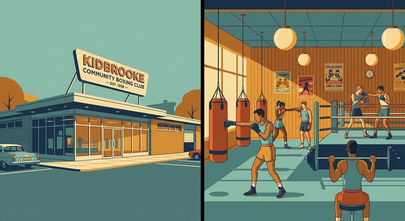 Local boxing gym in Kidbrooke