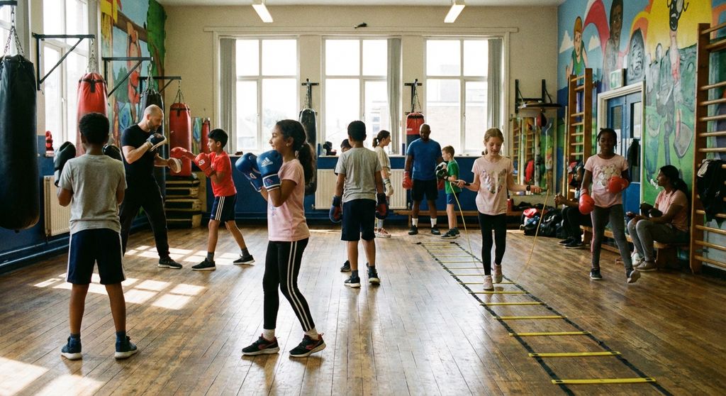 Team at Honour and Glory Boxing Club