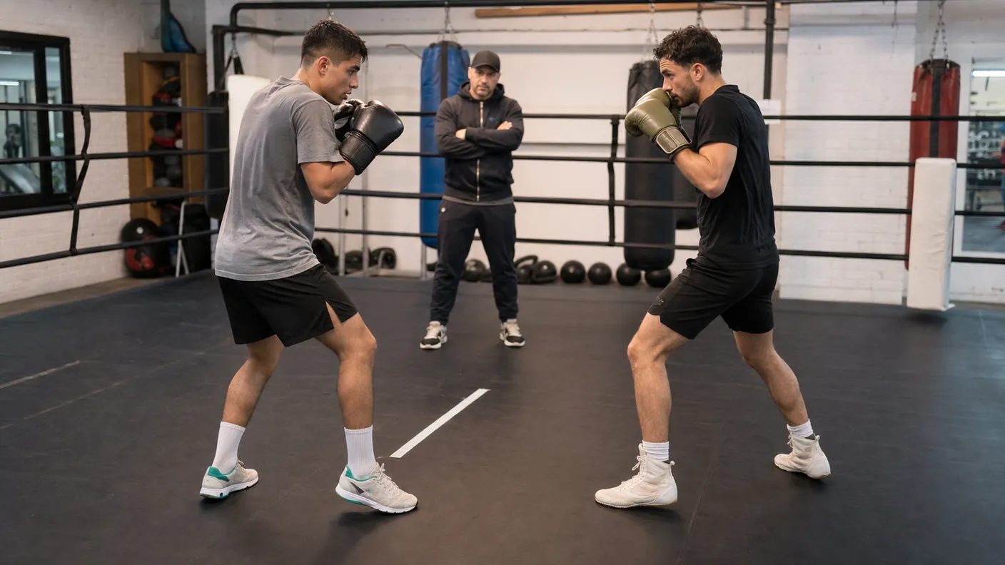 Move In and Out in Boxing Without Crossing Your Feet