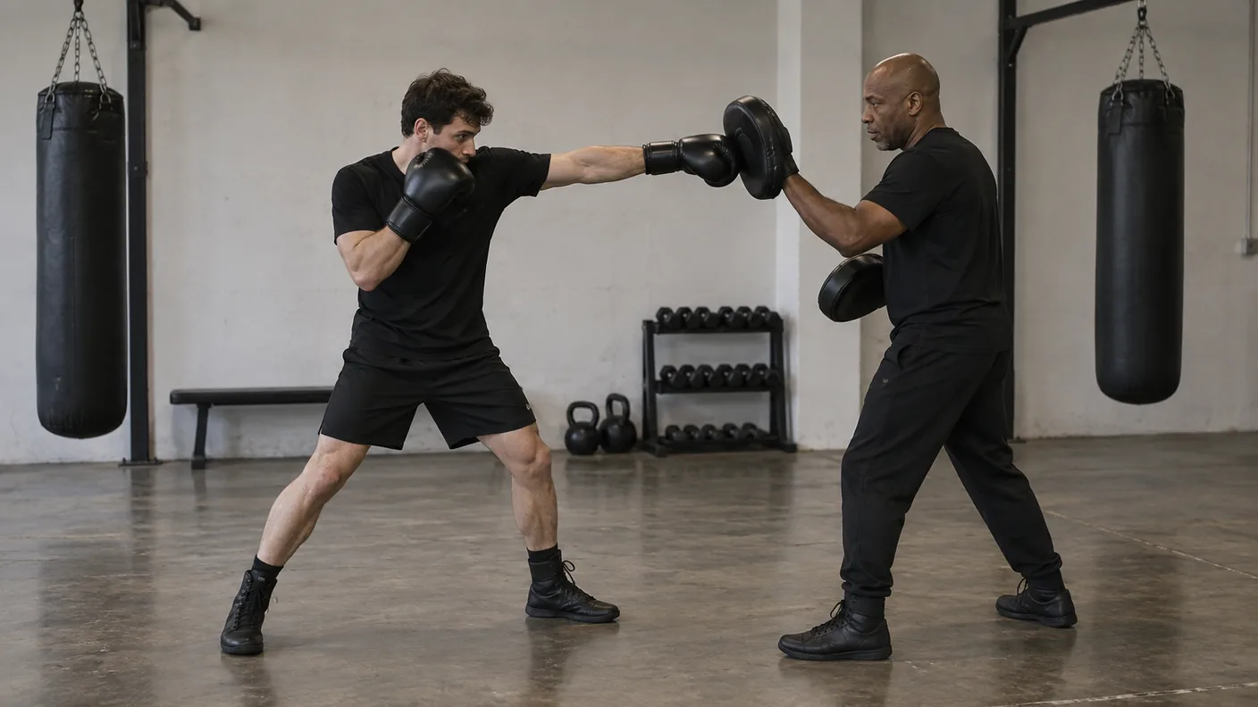 Opposite-Shoulder Turn: Stop Arm Punching