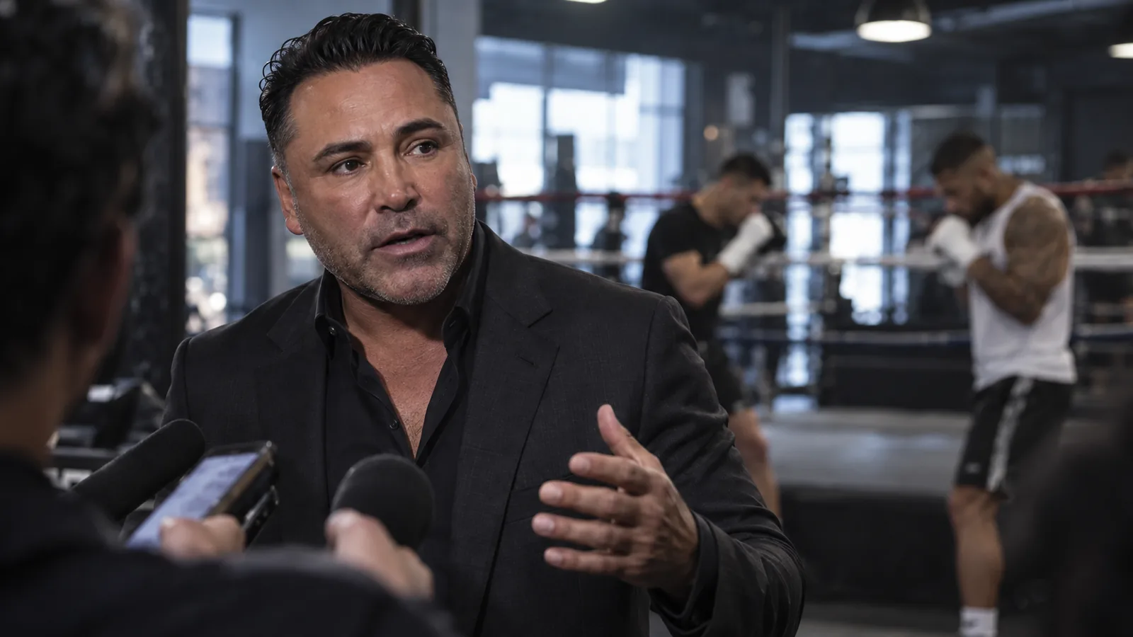 De La Hoya’s Garcia-Benn response: the promoter’s stake