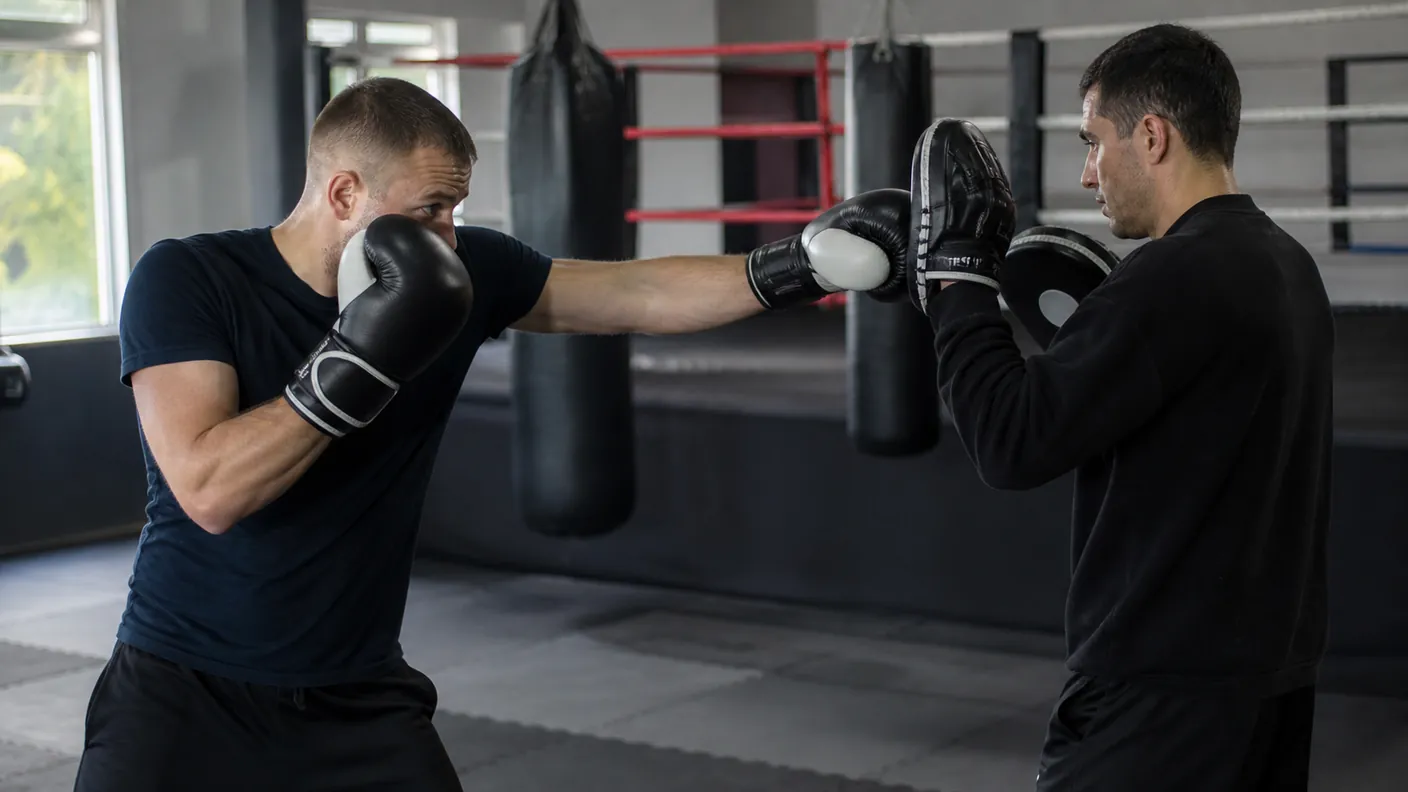 Rear-Hand Touch Before a Lead Hook
