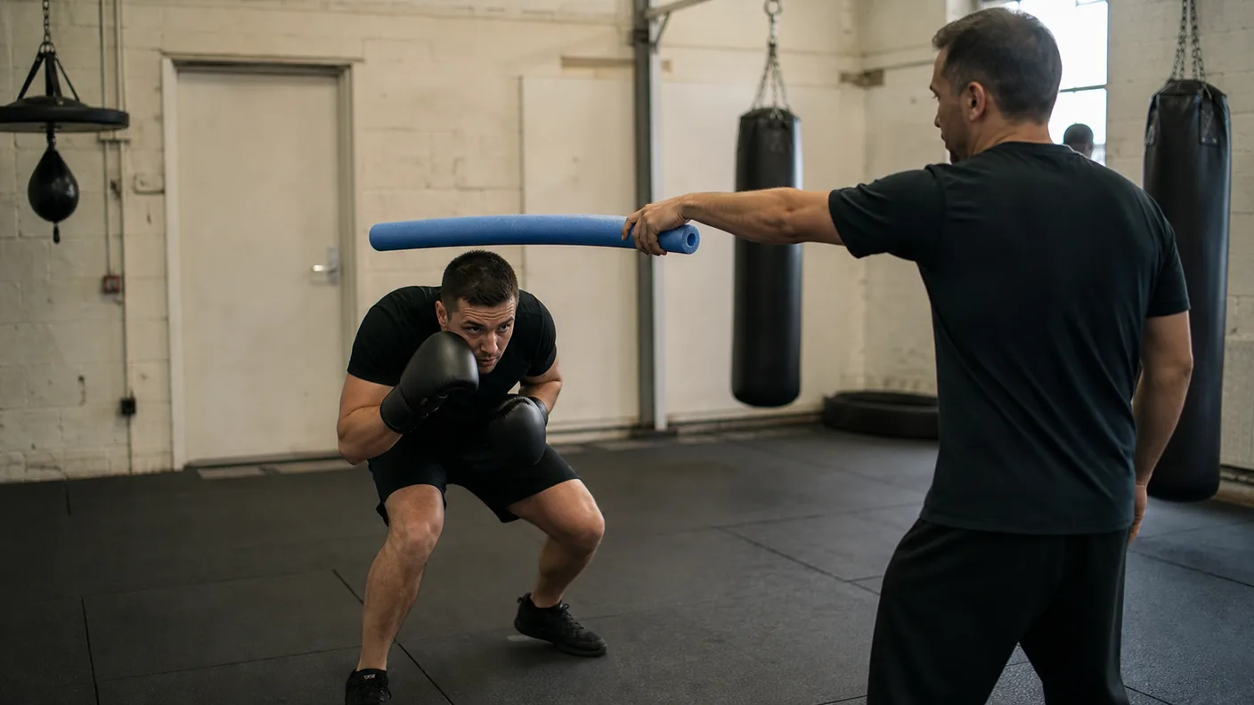 Roll Under Punches in Boxing Without Folding